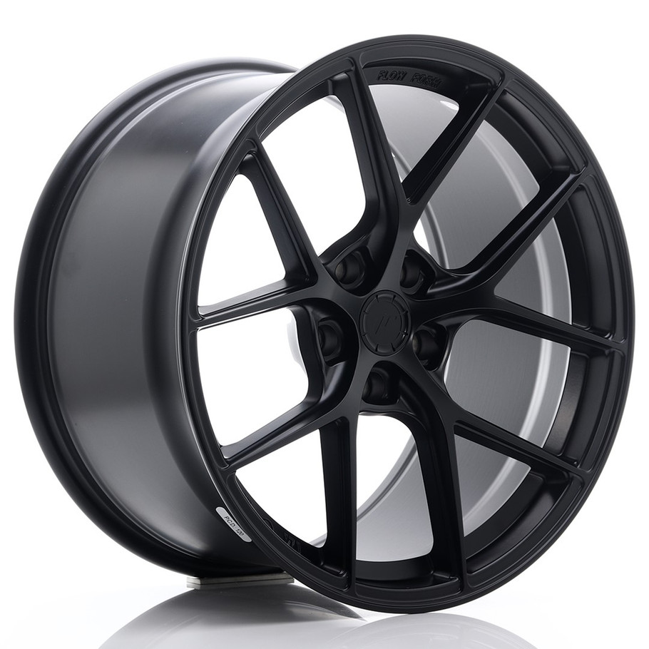 JR Wheels SL01 19x10.5 ET35 5x120 Matt Black www.srbpower.com