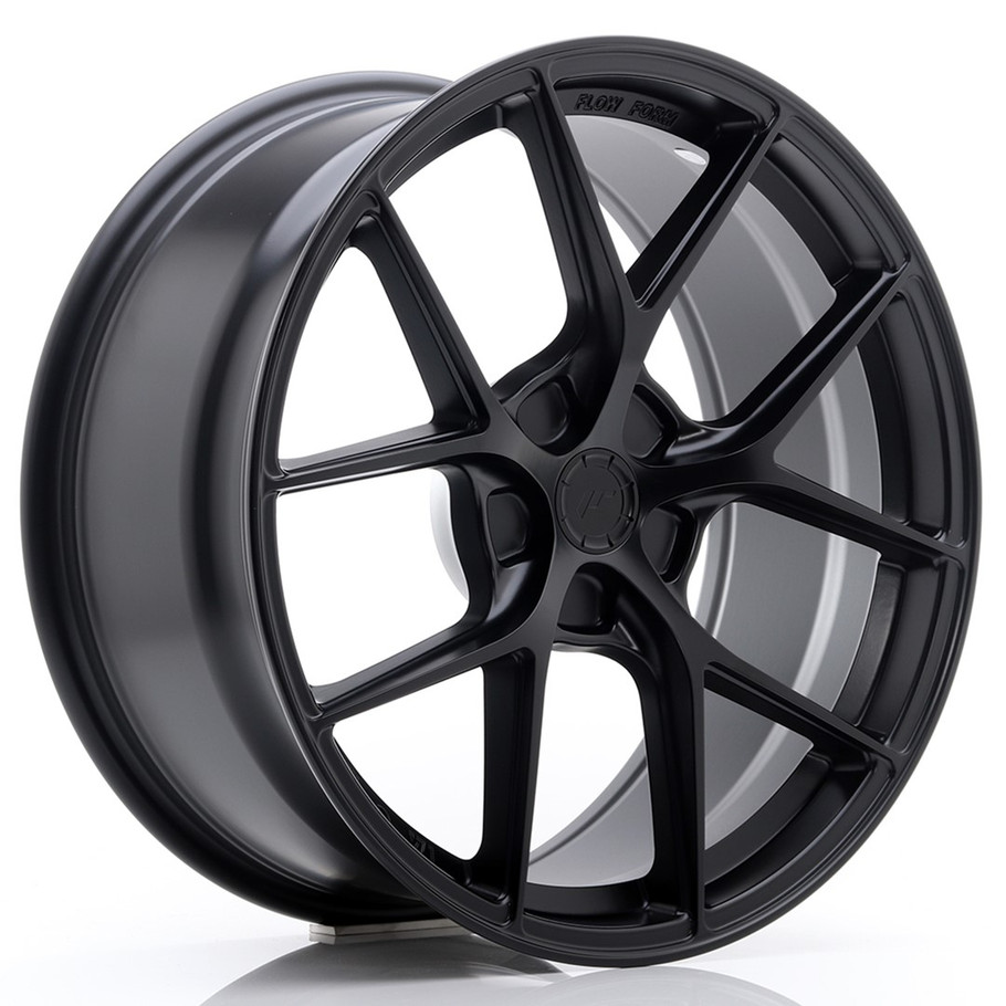 JR Wheels SL01 19x8.5 ET20-45 5H CUSTOM PCD Matt Black www.srbpower.com