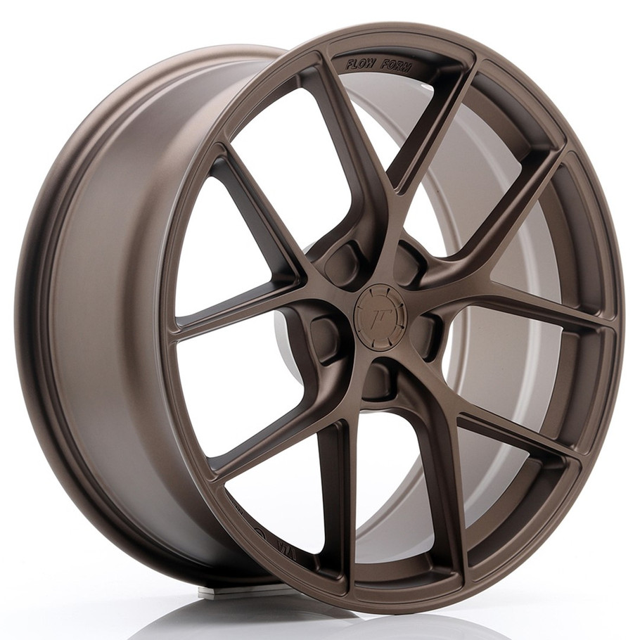 JR Wheels SL01 19x8.5 ET20-45 5H CUSTOM PCD Matt Bronze www.srbpower.com