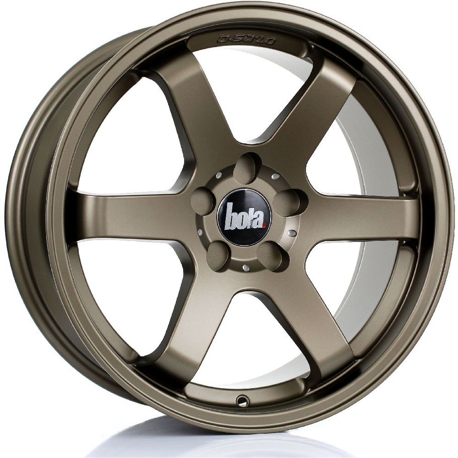 Bola B1 18x8.5 5x120.65 Matt Bronze CUSTOM OFFSET: ET30 TO 45 www.srbpower.com