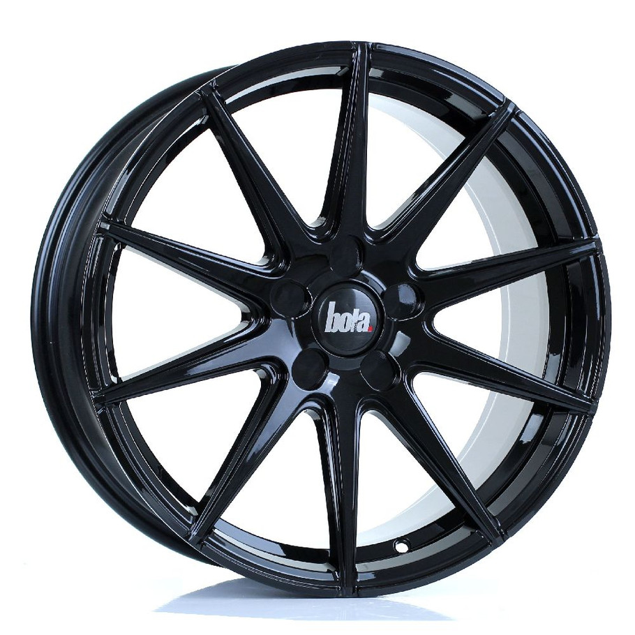 Bola CSR 18x8 5x120.65 Gloss Black CUSTOM OFFSET: ET40 TO 45 www.srbpower.com