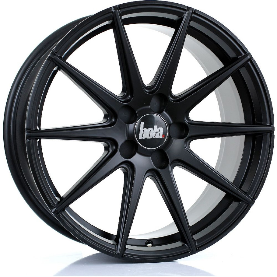 Bola CSR 18x8 5x120.65 Matt Black CUSTOM OFFSET: ET25 TO 45 www.srbpower.com