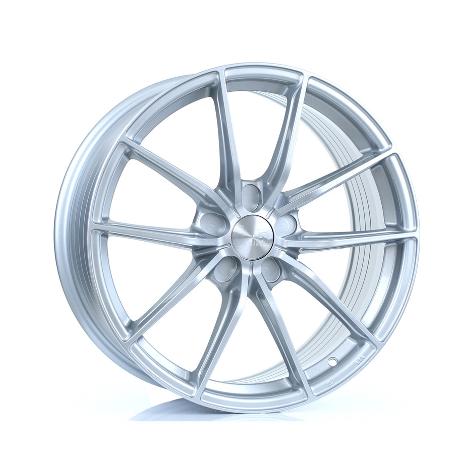 Bola FLC 19x8.5 5x108 Crystal Silver CUSTOM OFFSET: ET25 TO 45 www.srbpower.com