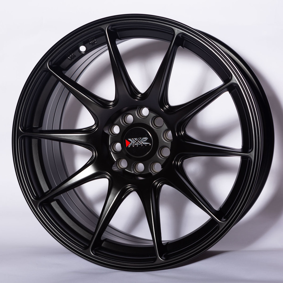 XXR 527 17x8.25 ET25 5x100/114.3 Flat Black