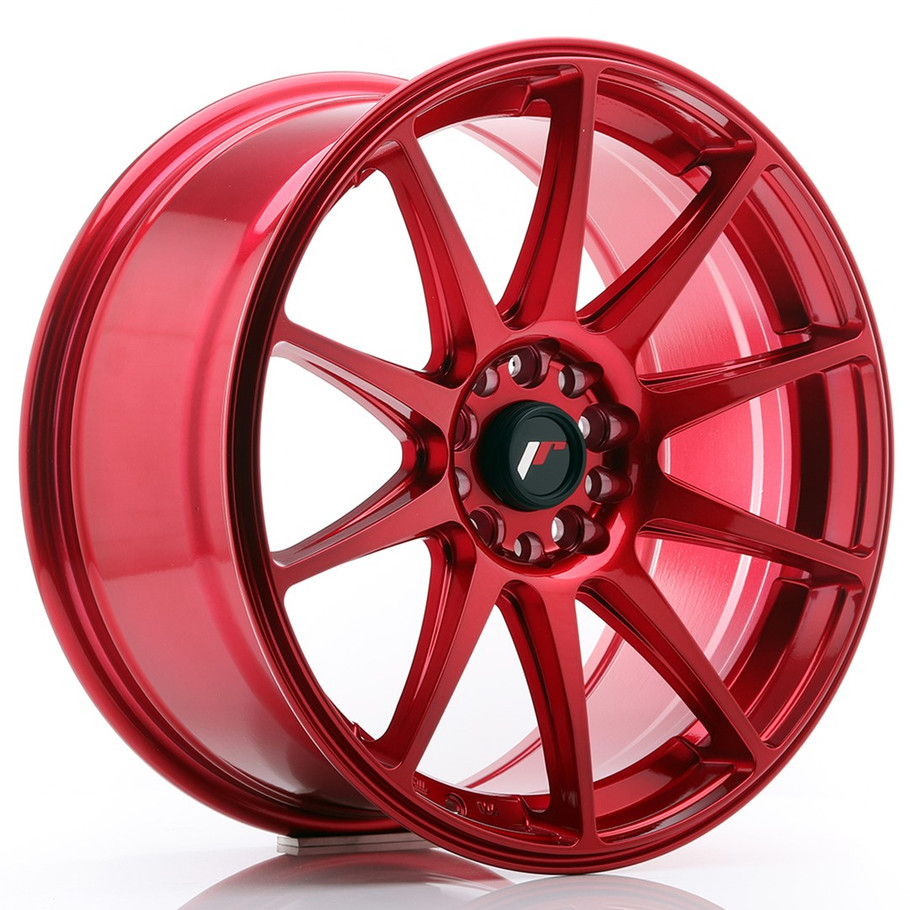 JR Wheels JR11 18x8.5 ET30 5x114/120 Platinum Red www.srbpower.com