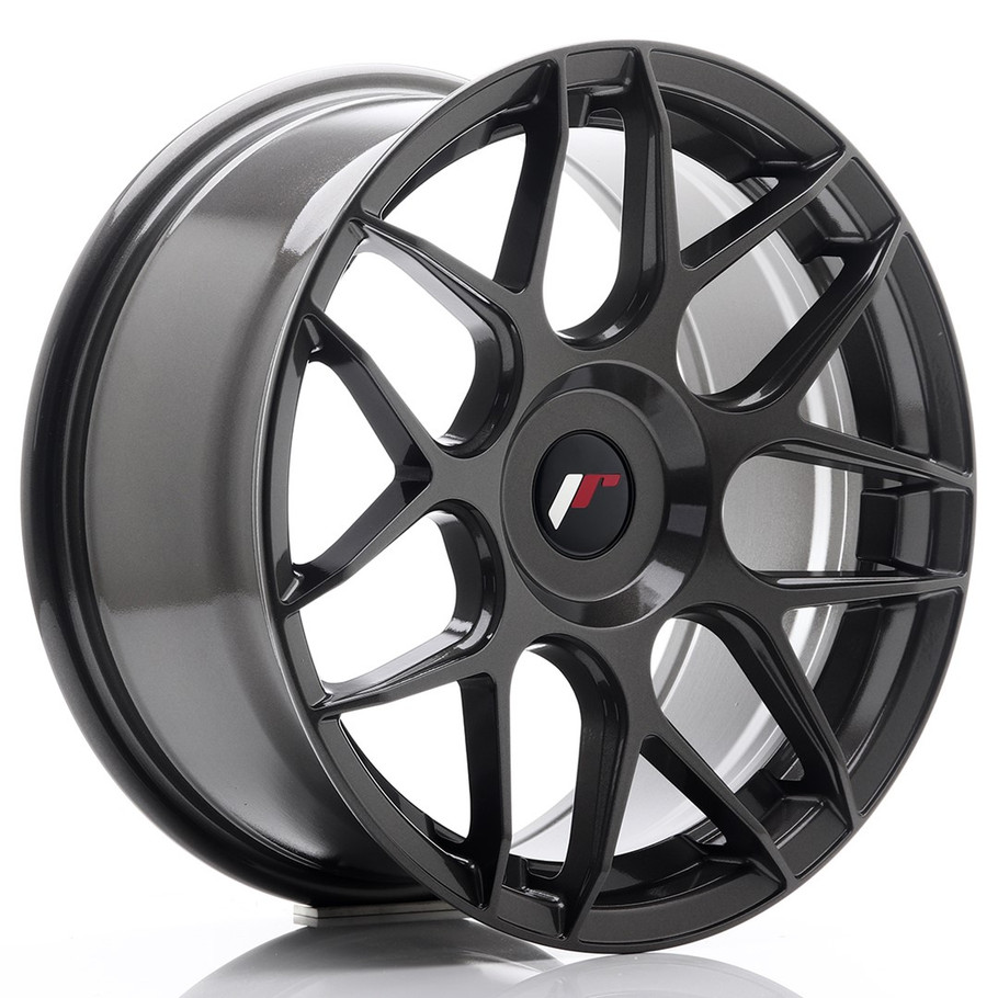 JR Wheels JR18 17x8 ET35 CUSTOM PCD Hyper Gray www.srbpower.com