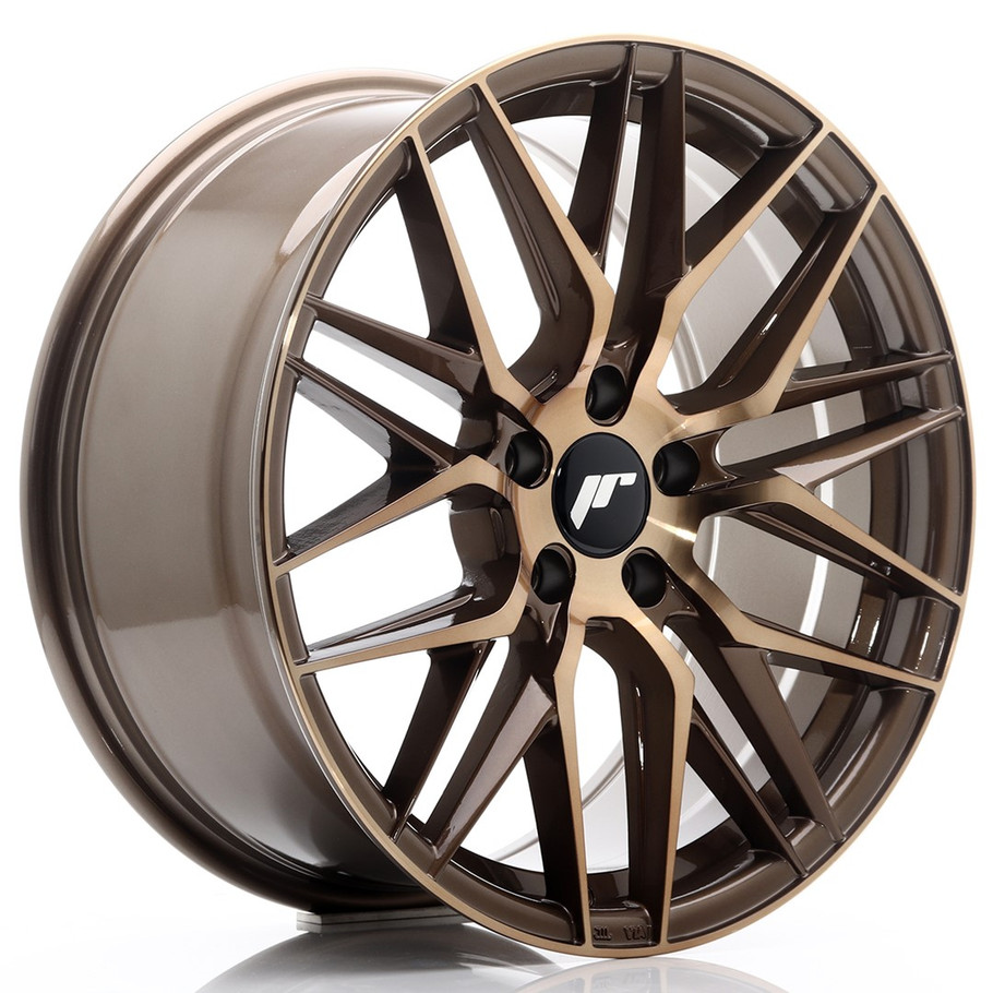 JR Wheels JR28 18x8.5 ET40 5x112 Platinum Bronze www.srbpower.com