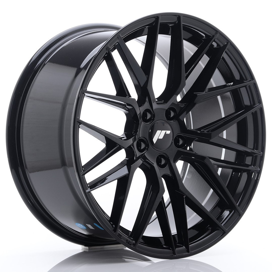 JR Wheels JR28 19x9.5 ET40 5x120 Gloss Black www.srbpower.com