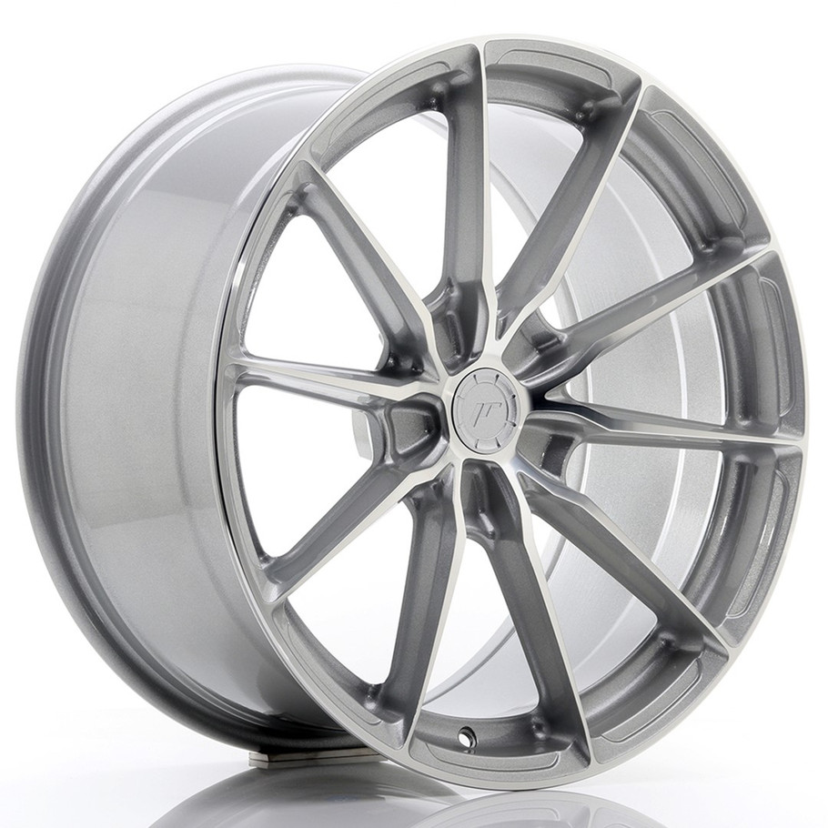 JR Wheels JR37 19x9.5 ET20-45 5H CUSTOM PCD Silver Machined Face www.srbpower.com