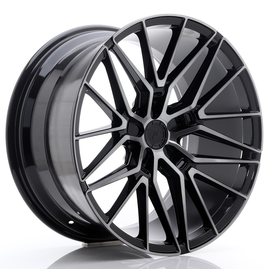 JR Wheels JR38 20x10.5 ET20-45 5H CUSTOM PCD Black Brushed w/Tinted Face www.srbpower.com