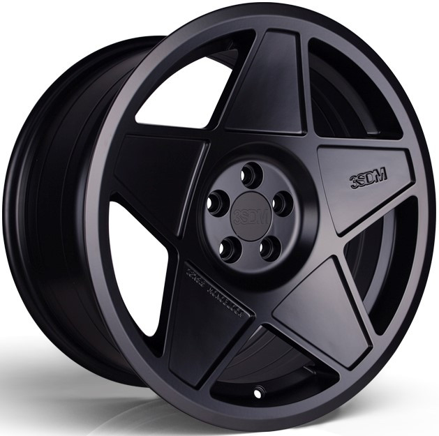 3SDM 0.05-SF 18x8.5 ET35 5x100 Matt Black 73.1mm (Rated 875kg