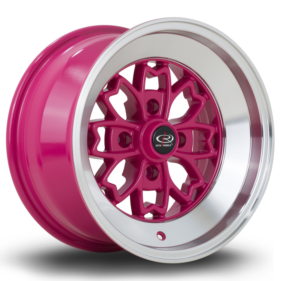 Rota Aleica 15x8 ET0 4x100 67.1mm RLPink (ALEI8015C1P00RLPK0671) www.srbpower.com