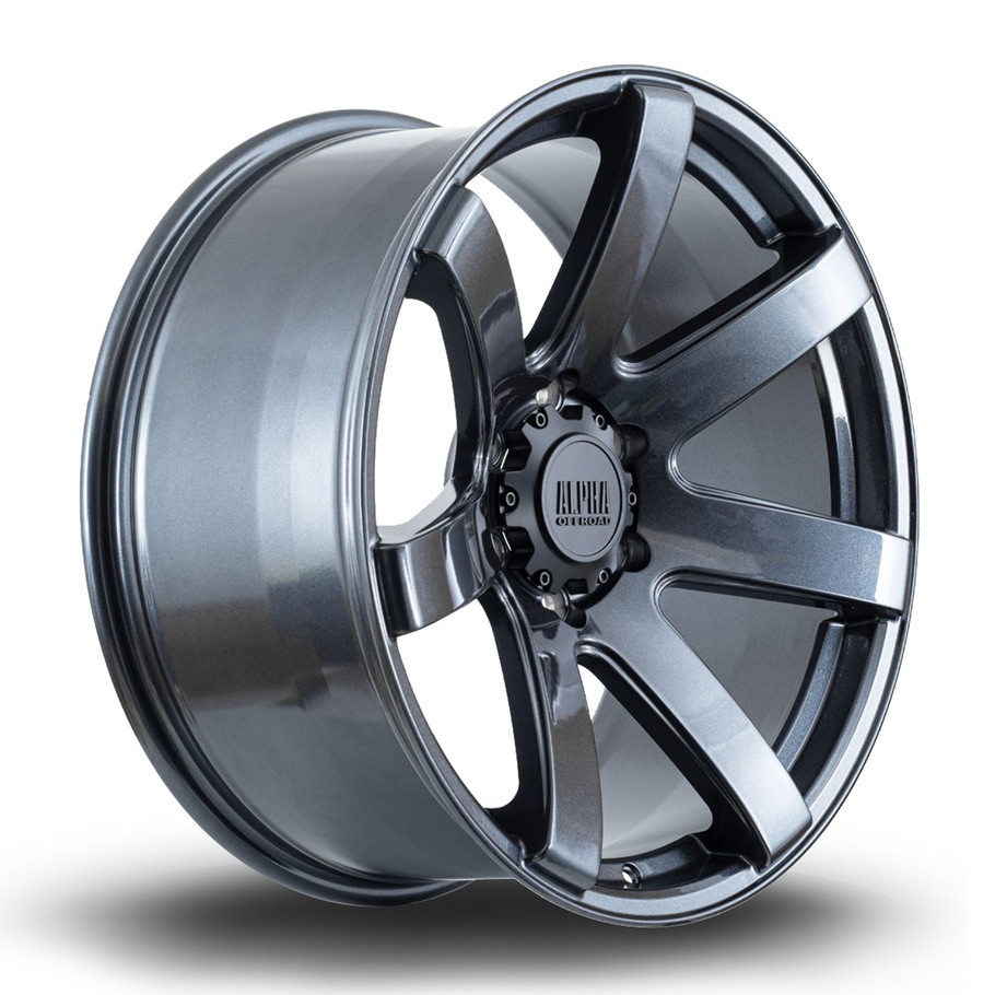 Alpha OffRoad Gauntlet 20x9 ET10 6x139 106.1mm HGrey www.srbpower.com