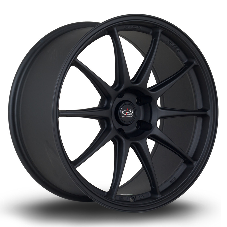 Rota Titan Plus 19x9.5 ET22 5x114.3 73mm FBlack2 (FFKE9519D1P22PCFB20730) www.srbpower.com