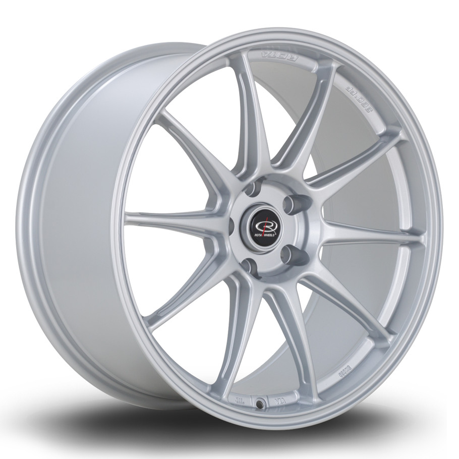 Rota Titan Plus 19x9.5 ET22 5x114.3 73mm Silver (FFKE9519D1P22PCPS0730) www.srbpower.com