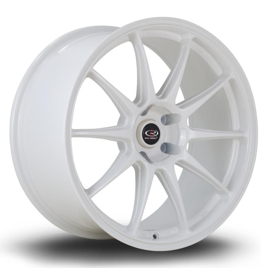 Rota Titan Plus 19x9.5 ET22 5x114.3 73mm White (FFKE9519D1P22PCWH0730) www.srbpower.com