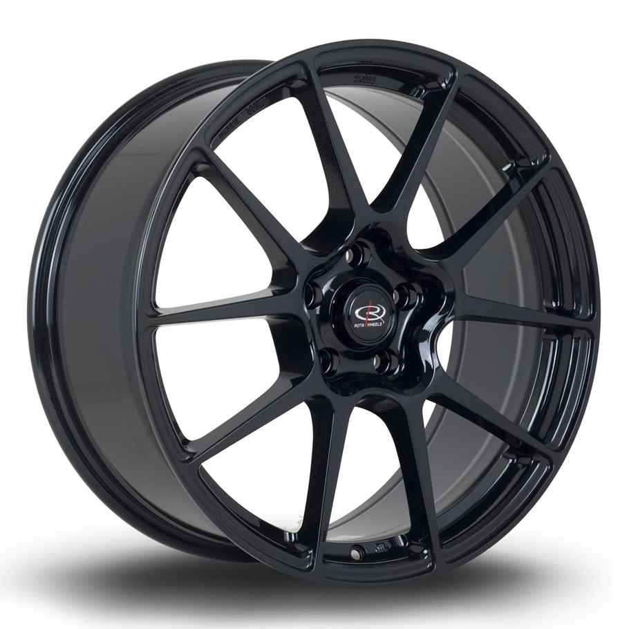 Rota AR10 19x8.5 ET45 5x112 73mm Black (GARA8519E1P45PCYB0730) www.srbpower.com