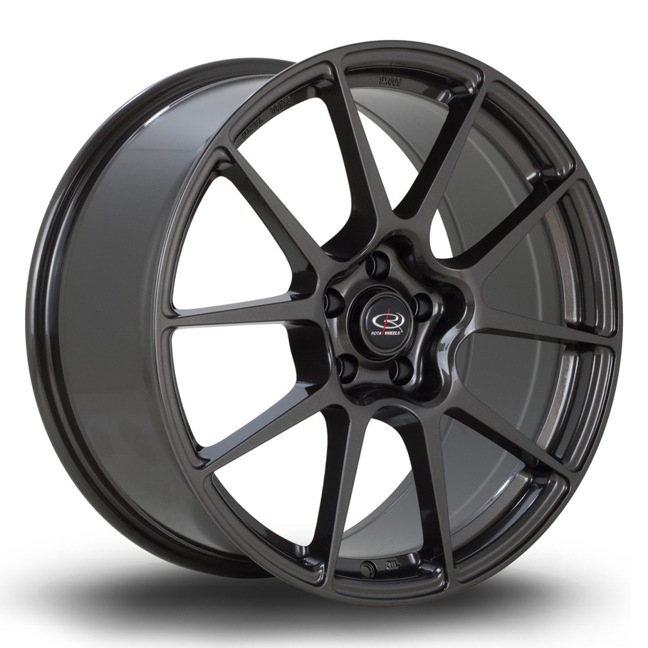 Rota AR10 19x9 ET42 5x108 73mm Gunmetal (GARA9019N1P42PCGM0730) www.srbpower.com