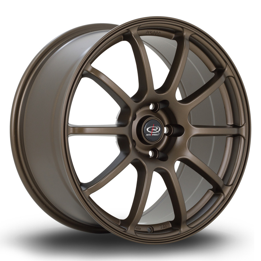 Rota Force2 18x8.5 ET45 5x112 73mm MBronze3 (GF2F8518E1P45PCMB30730) www.srbpower.com