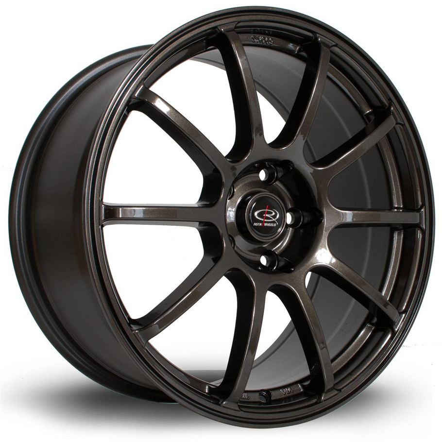 Rota Force 18x8.5 ET45 5x112 73mm Gunmetal (GFOR8518E1P45PCGM0730) www.srbpower.com