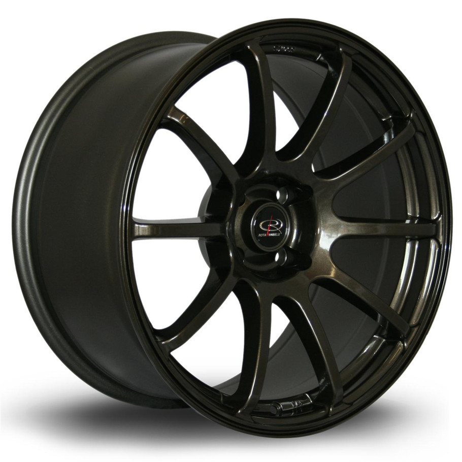 Rota Force 18x9 ET38 5x112 73mm Gunmetal (GFOR9018E1P38PCGM0730) www.srbpower.com