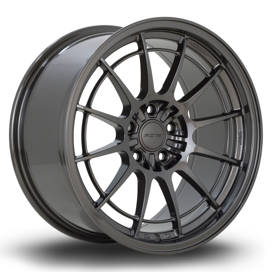 Rota GKR 18x9.5 ET45 5x114.3 73mm Gunmetal (GKR19518D1P45PCGM0730) www.srbpower.com