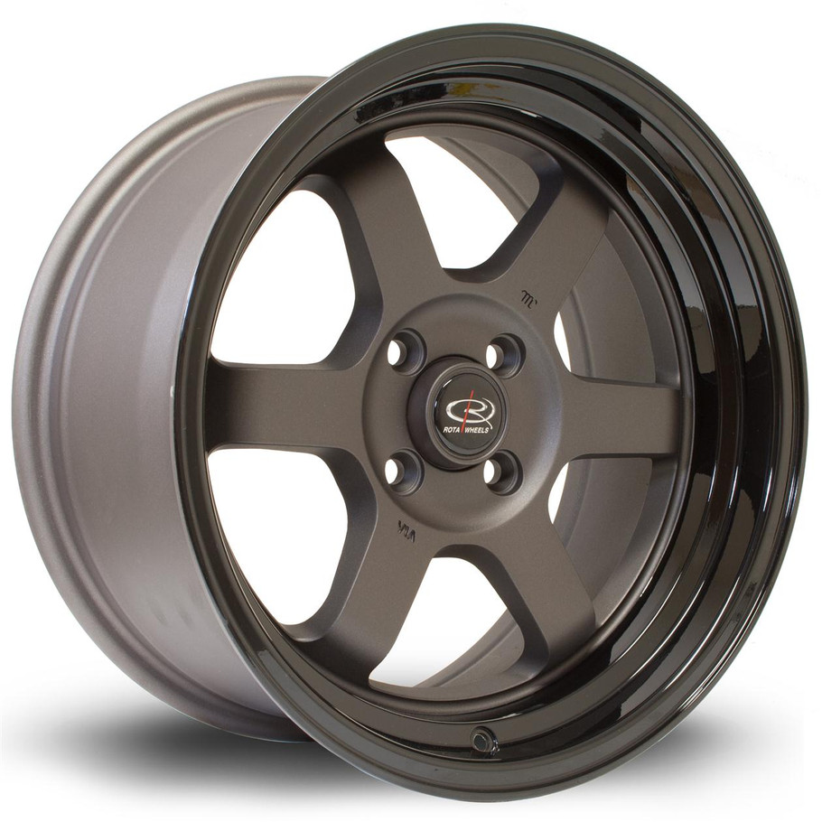 Rota Grid-V 16x8 ET20 5x100 67.1mm FGMBlack (GRIV8016O1P20PCFGH0671) www.srbpower.com