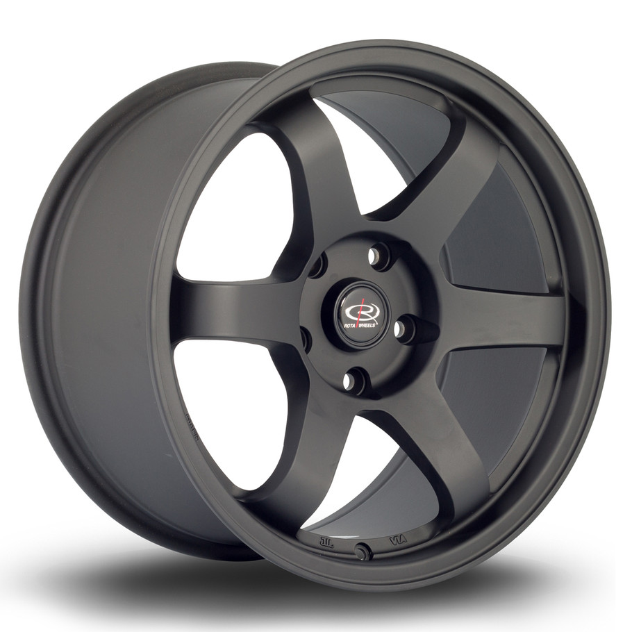 Rota Grid 17x9 ET25 4x100 67.1mm FBlack2 (IKR19017C1P25PCFB20671) www.srbpower.com