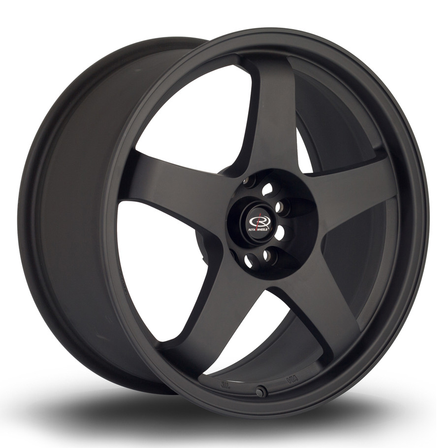 Rota GTR 18x8.5 ET35 5x120 76.1mm FBlack2 (P45F8518K1P35PCFB20761) www.srbpower.com