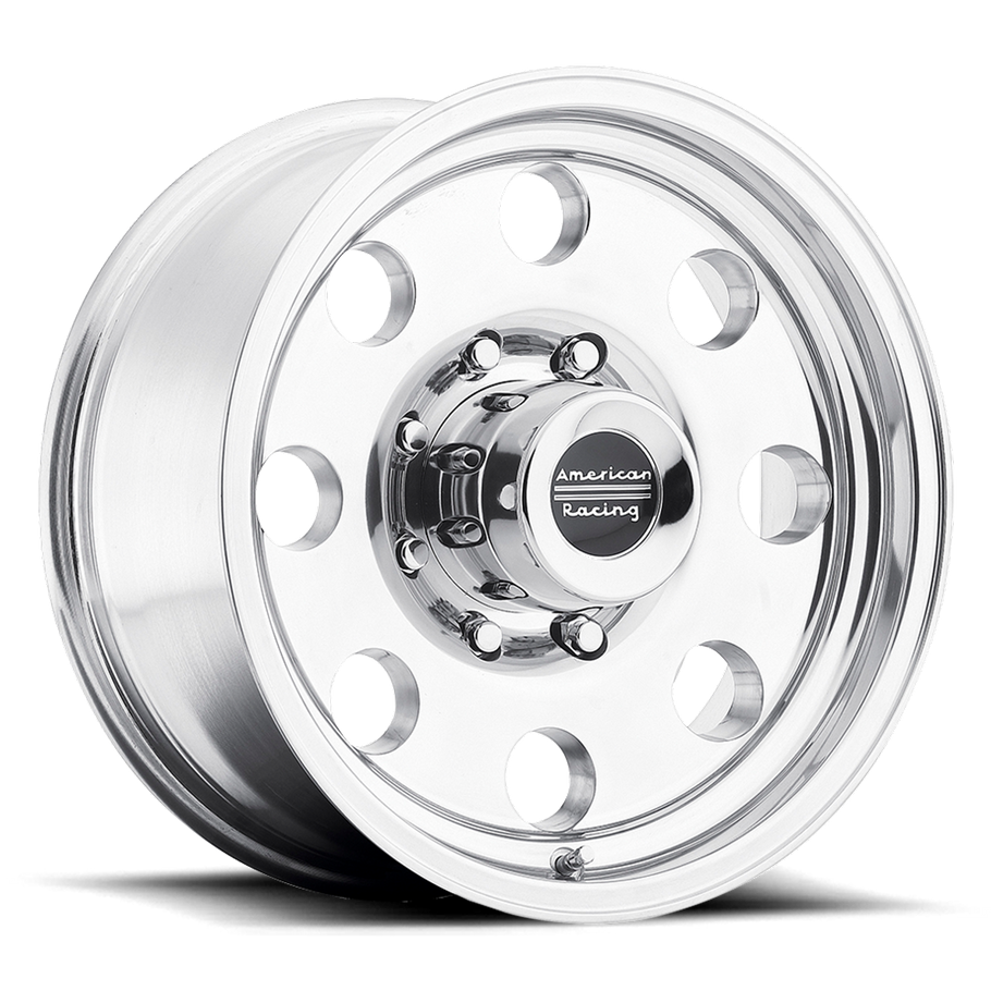 American Racing AR172 BAJA 15x8 ET-19 5x114.3 83.06mm POLISHED (Load Rated 907kg)