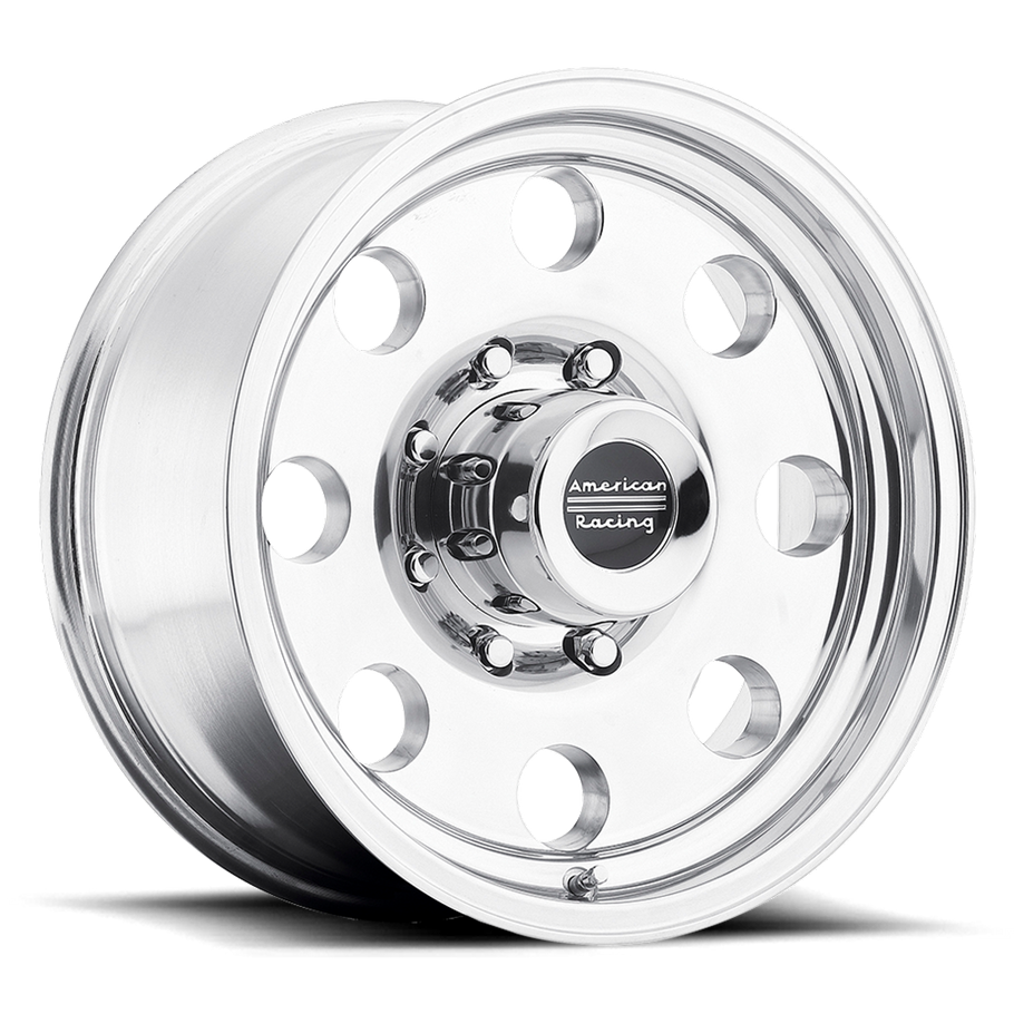 American Racing AR172 BAJA 15x8 ET-19 6x139.7 108.00mm POLISHED (Load Rated 907kg)