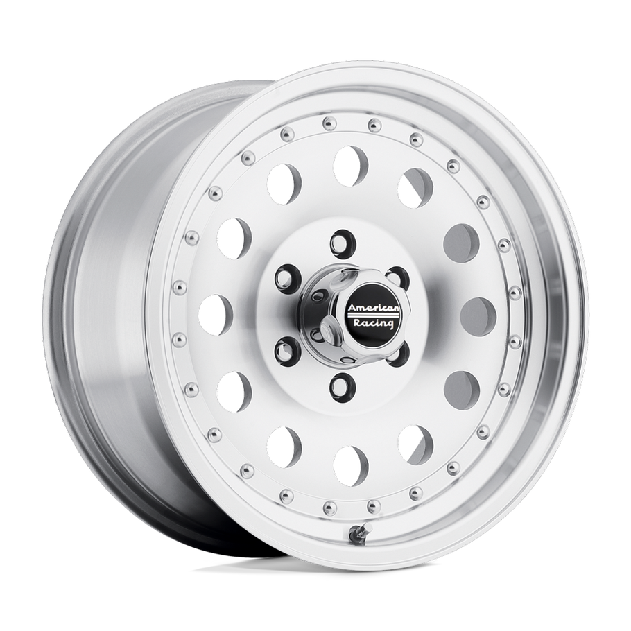 American Racing AR62 OUTLAW II 17x8 ET30 5x127 71.50mm MACHINED W/ CLEAR COAT (Load Rated 1134kg)