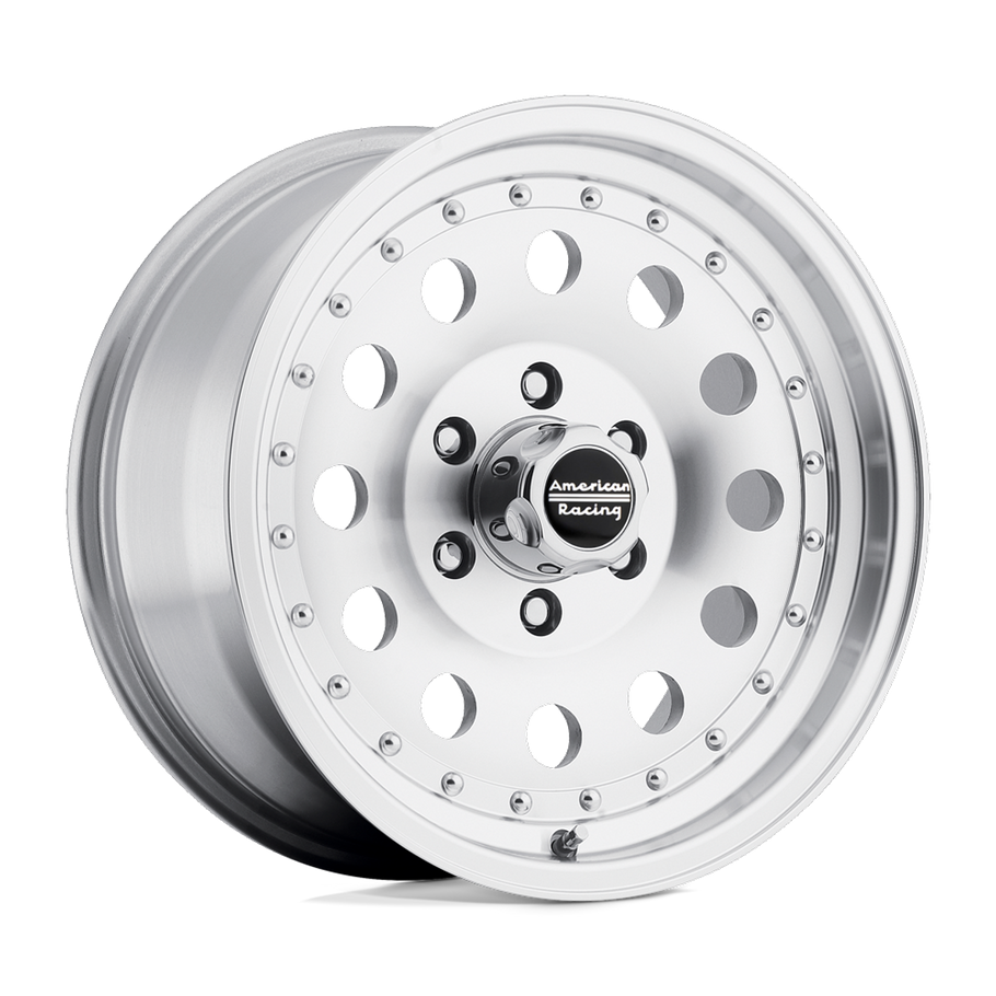 American Racing AR62 OUTLAW II 18x8 ET18 6x135 87.10mm MACHINED W/ CLEAR COAT (Load Rated 1134kg)