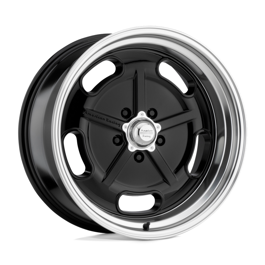 American Racing VN511 SALT FLAT 22x8.5 ET0 5x127 78.10mm GLOSS BLACK W/ DIAMOND CUT LIP (Load Rated 862kg)