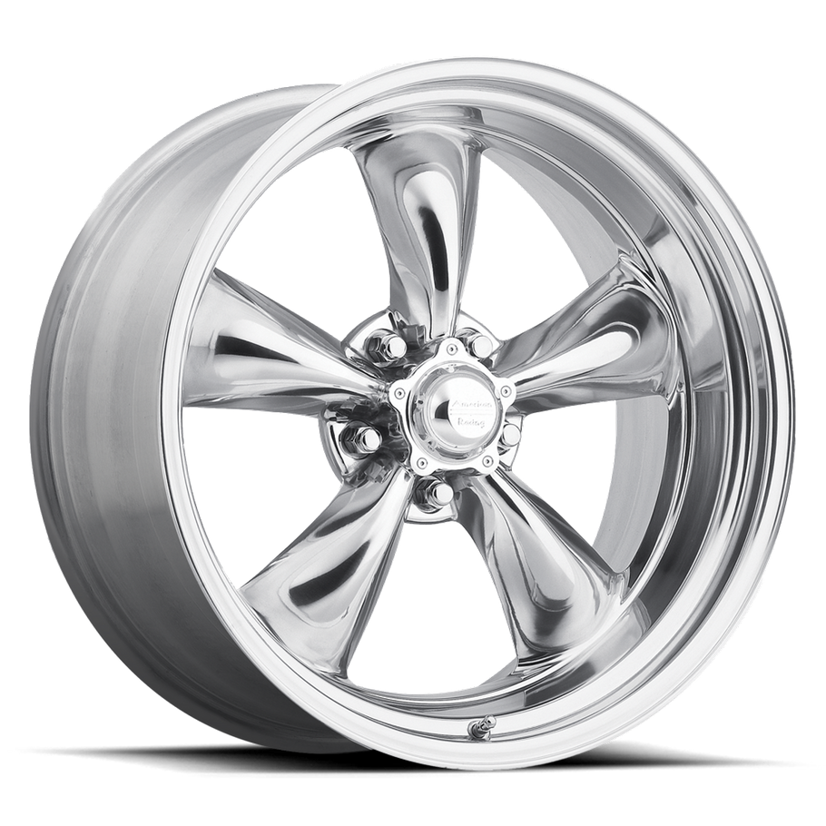 American Racing VN515 TORQ THRUST II 1 PC 22x11 ET18 5x127 83.06mm POLISHED (Load Rated 771kg)