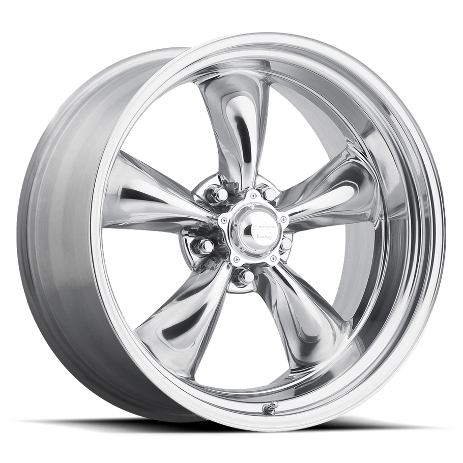 American Racing VN515 TORQ THRUST II 1 PC 17x8 ET08 5x114.3 83.06mm POLISHED (Load Rated 771kg)