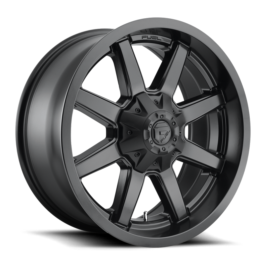 Fuel D436 MAVERICK 20x10 ET-12 8x180 125.10mm SATIN BLACK (Load Rated 1678kg)