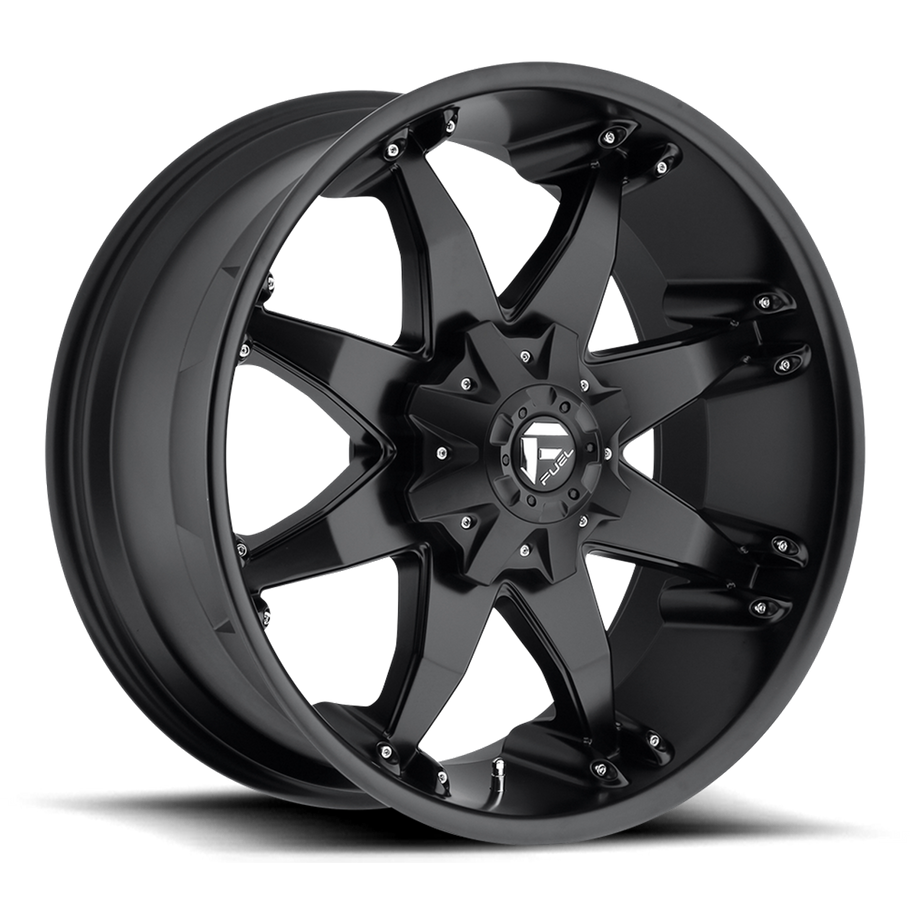 Fuel D509 OCTANE 20x9 ET-12 5x114.3/127 78.10mm MATTE BLACK (Load Rated 1134kg)