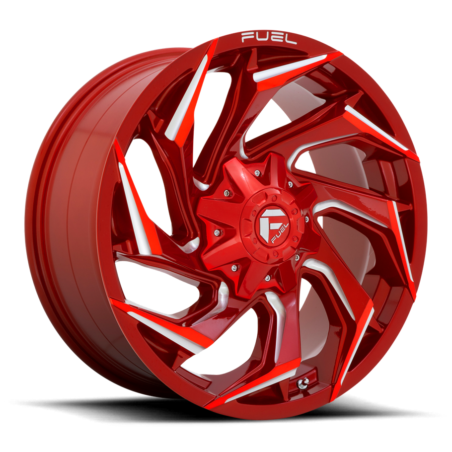 Fuel D754 REACTION 20x9 ET20 8x170 125.10mm CANDY RED MILLED (Load Rated 1678kg)