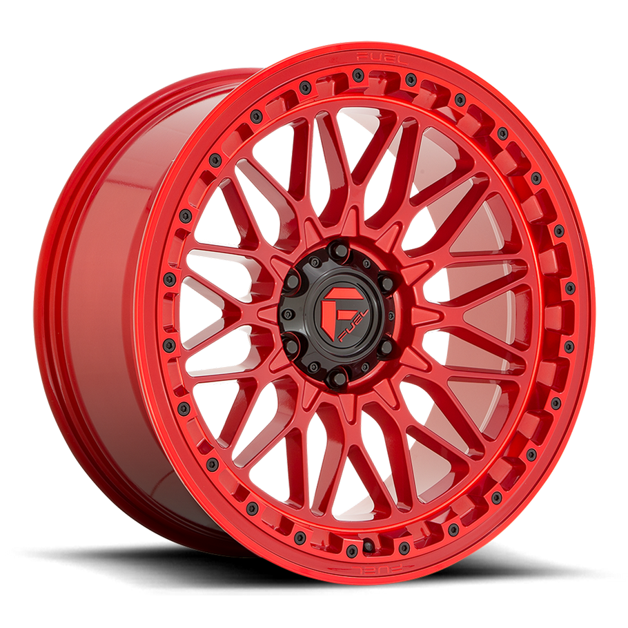 Fuel D758 TRIGGER 17x9 ET01 5x127 71.50mm CANDY RED (Load Rated 1134kg)