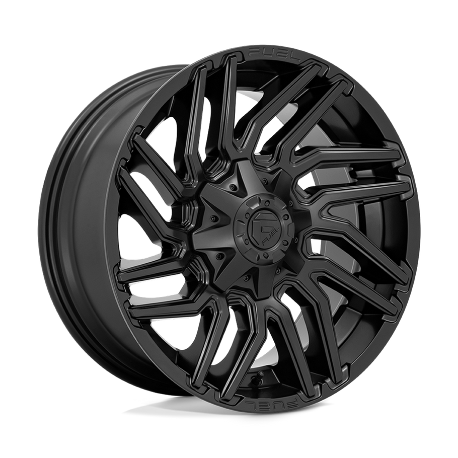 Fuel D775 TYPHOON 20x10 ET-18 5x139.7/150 110.10mm MATTE BLACK (Load Rated 1134kg)