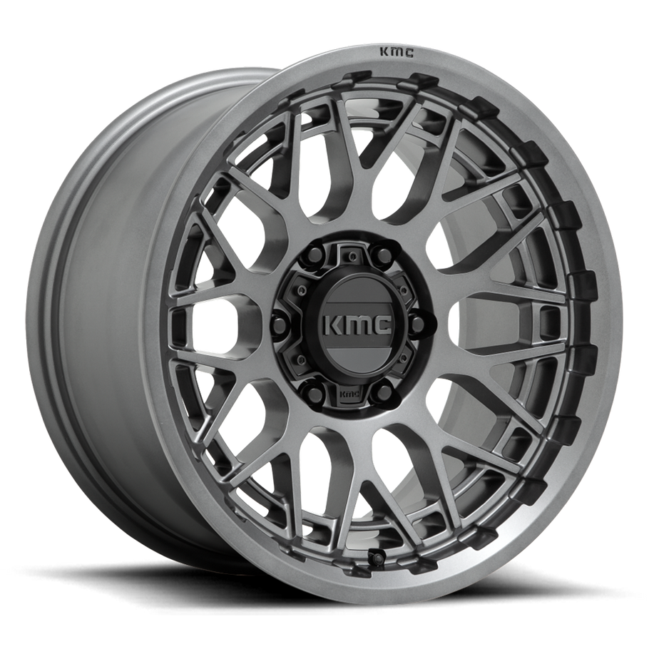 KMC KM722 TECHNIC 18x9 ET18 6x139.7 106.10mm ANTHRACITE (Load Rated 1134kg)