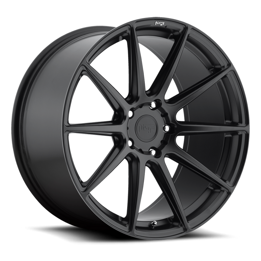 Niche M147 ESSEN 18x8 ET40 5x100 66.06mm MATTE BLACK (Load Rated 726kg)