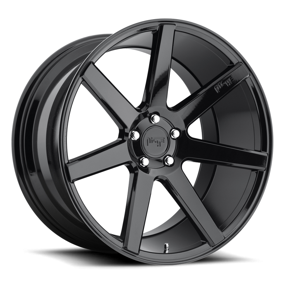 Niche M168 VERONA 20x9 ET35 5x114.3 72.56mm GLOSS BLACK (Load Rated 862kg)