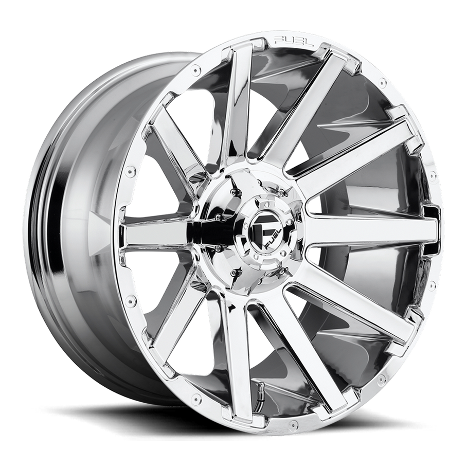 Fuel D614 CONTRA 20x10 ET-18 8x180 124.20mm CHROME PLATED (Load Rated 1678kg)