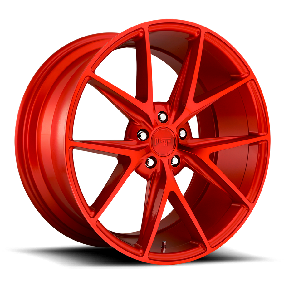 Niche M186 MISANO 20x9 ET35 5x114.3 72.56mm CANDY RED (Load Rated 862kg)