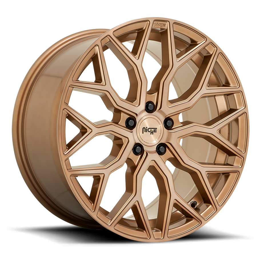 Niche M263 MAZZANTI 20x10.5 ET40 5x114.3 72.56mm BRONZE BRUSHED (Load Rated 816kg)