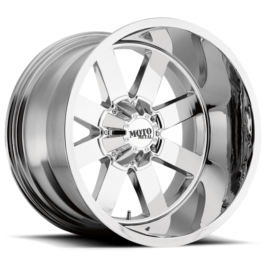 Moto Metal MO962 20x10 ET-24 6x139.7 106.10mm CHROME (Load Rated 1224kg)