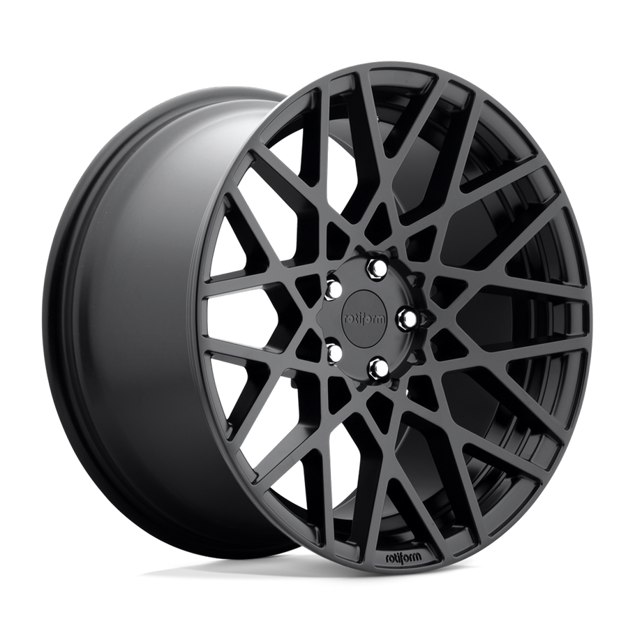 Rotiform R112 BLQ 18x8.5 ET35 5x112 66.56mm MATTE BLACK (Load Rated 726kg)