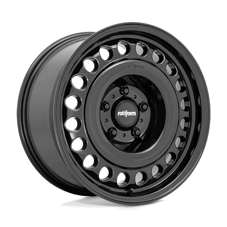 Rotiform R191 STL 18x9 ET30 5x130 71.50mm GLOSS BLACK (Load Rated 1134kg)